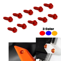 Tapping Screw Cover Guard Bolts for GasGas Gas Gas MC 125 250 EX EC 250 300 MC EX 250F 350F 450F EC 250F 350F 21-23 MC 85 22-23