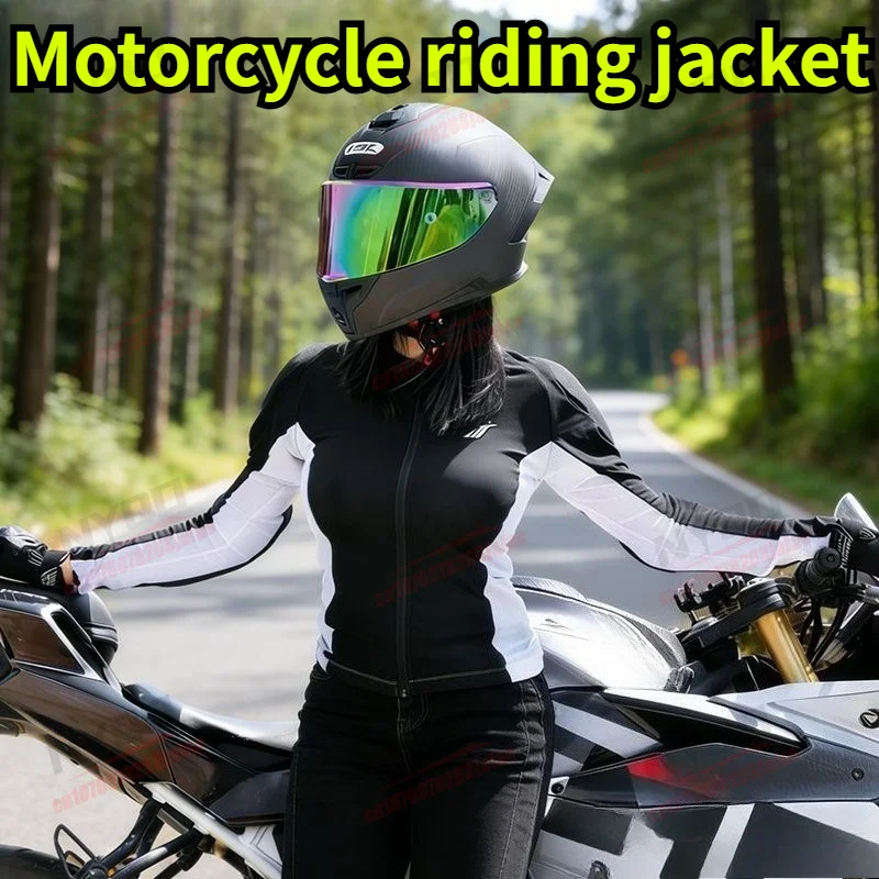 Motowolf Women Motorcycle Jacket Summer Biker Body Armor CE Certified Street Riding Jacket Elastic Motorcyclist Clothing Female