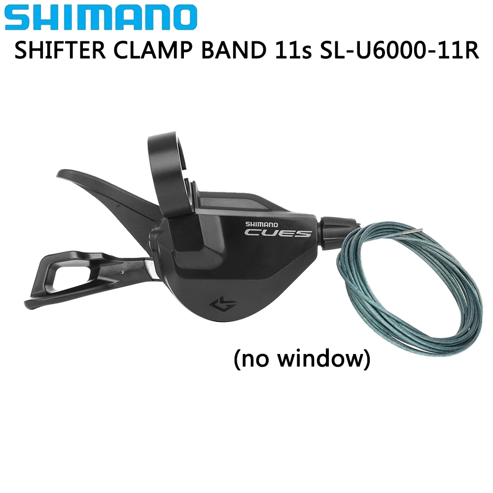 SHIMANO CUES U6000 11 Speed Derailleur Right Shift Lever Clamp Band RD-U6000 Rear Derailleur CN-LG500 116L Chain for MTB Bike