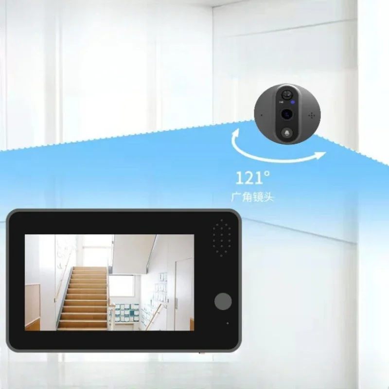 

4.3Inch LCD Video Peephole Doorbell Camera IR Night Vision Video Eye Door Bell Visual Doorbell Smart Home Outdoor Camera