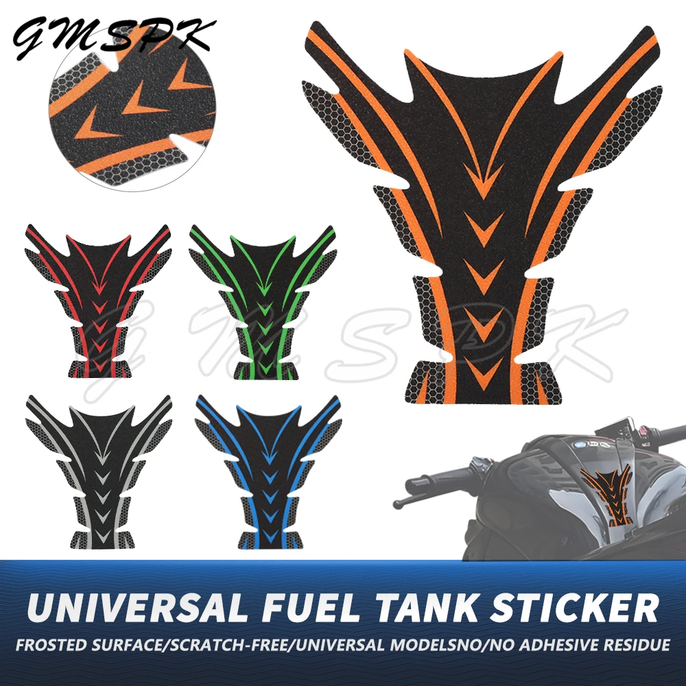 

Motorcycle Universal Tankpad Fuel Tank Pad Sticker Frosted Decals Fit for Kawasaki Ninja VERSYS 1000 Z900 Suzuki Yamaha etc