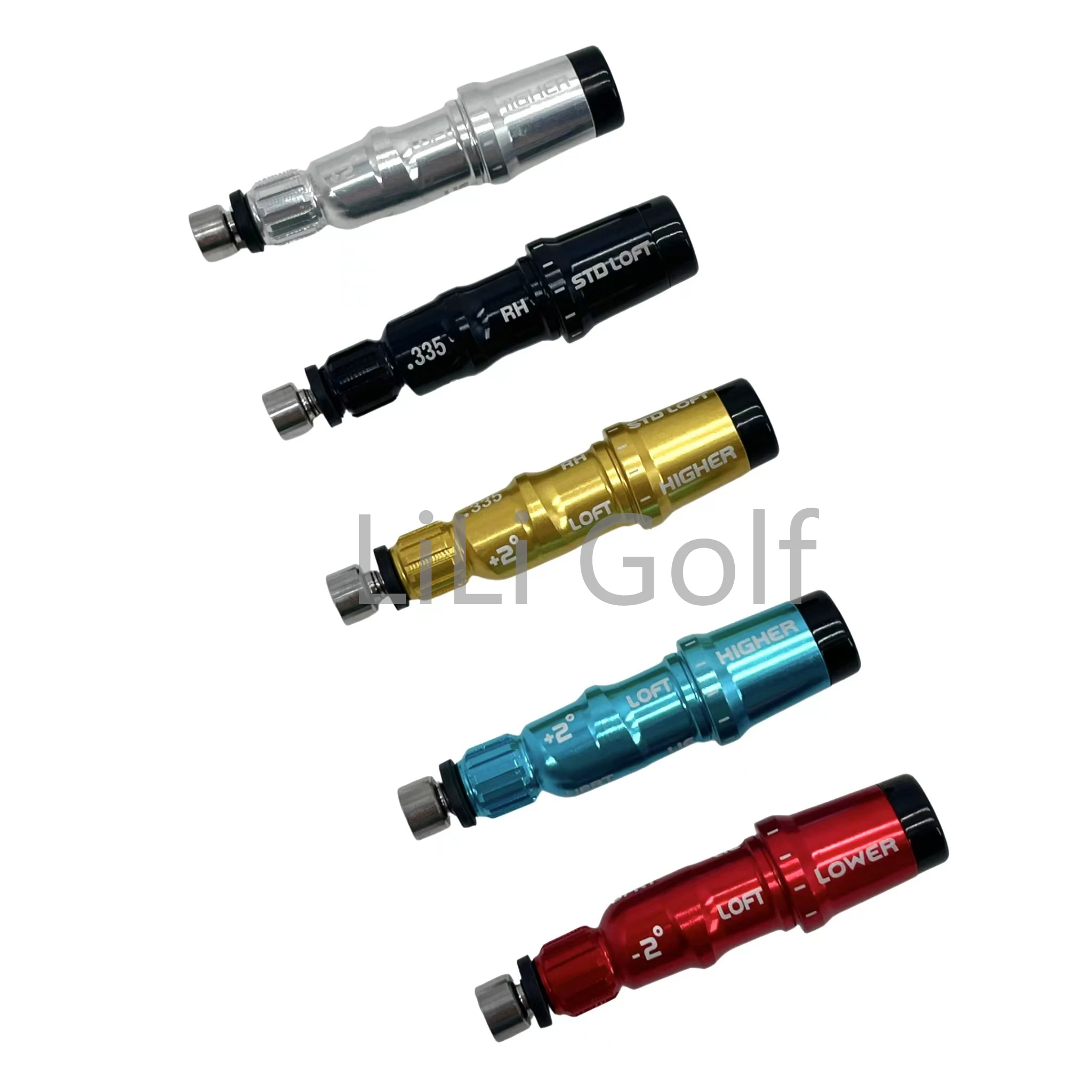 Golf Adaptör Kolu Sim Sim2 M3 M4 M5 M6 Stealth Sürücü Fairway Ahşap Hibrit kulüp kafası için Uyumlu.335/.350/.370