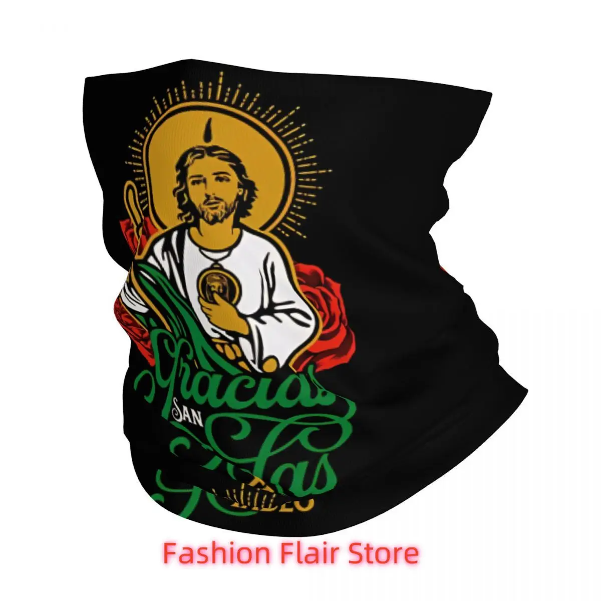 

Повязка на голову с изображением Иисуса, велосипедный шарф-труба, бандана, гетры, всесезонные, унисекс