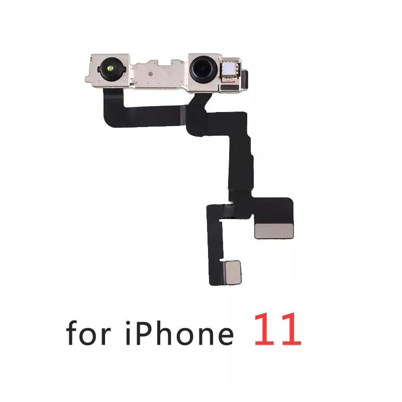 ด้านหน้ากล้องสำหรับ iPhone 11กล้อง Sensor Flex Cable อะไหล่ซ่อม