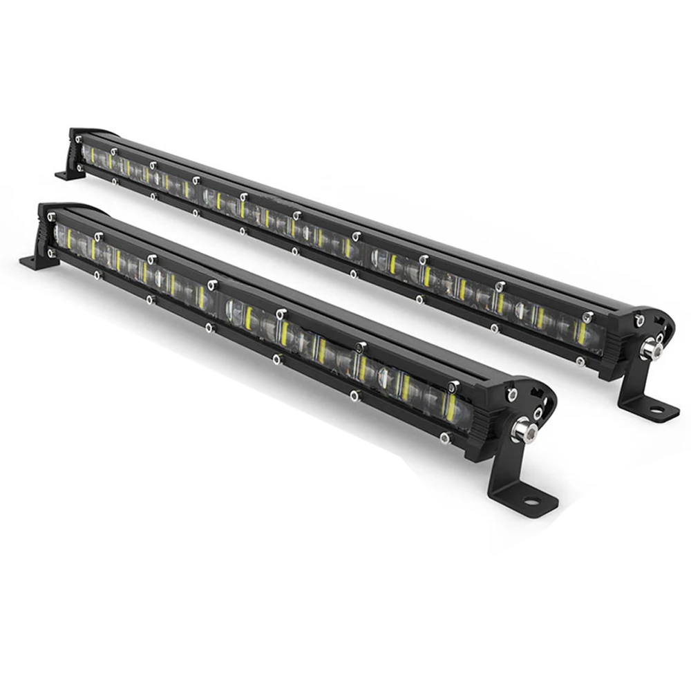 Schlanke 21-Zoll LED-Lichtleiste Offroad 12V 24V LED-Lichtleiste/Arbeitsleuchte Combo für Auto, LKW, ATV, UTV, SXS, Wohnmobil, Traktor, Arbeitsbeleuchtung, Wasserdichte Offroad-Fahrbeleuchtung