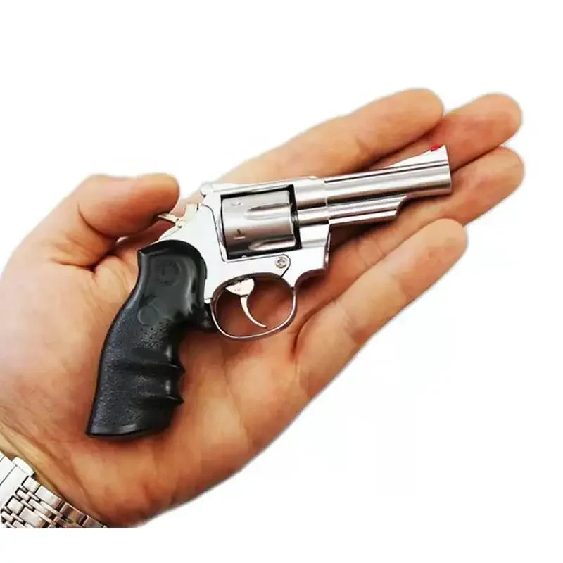 

Nicht-Schießen Junge Geburtstag GeschenkeNeue Stil 1: 2,05 M500 Revolver Miniatur Modell Volle Metall Shell Legierung
