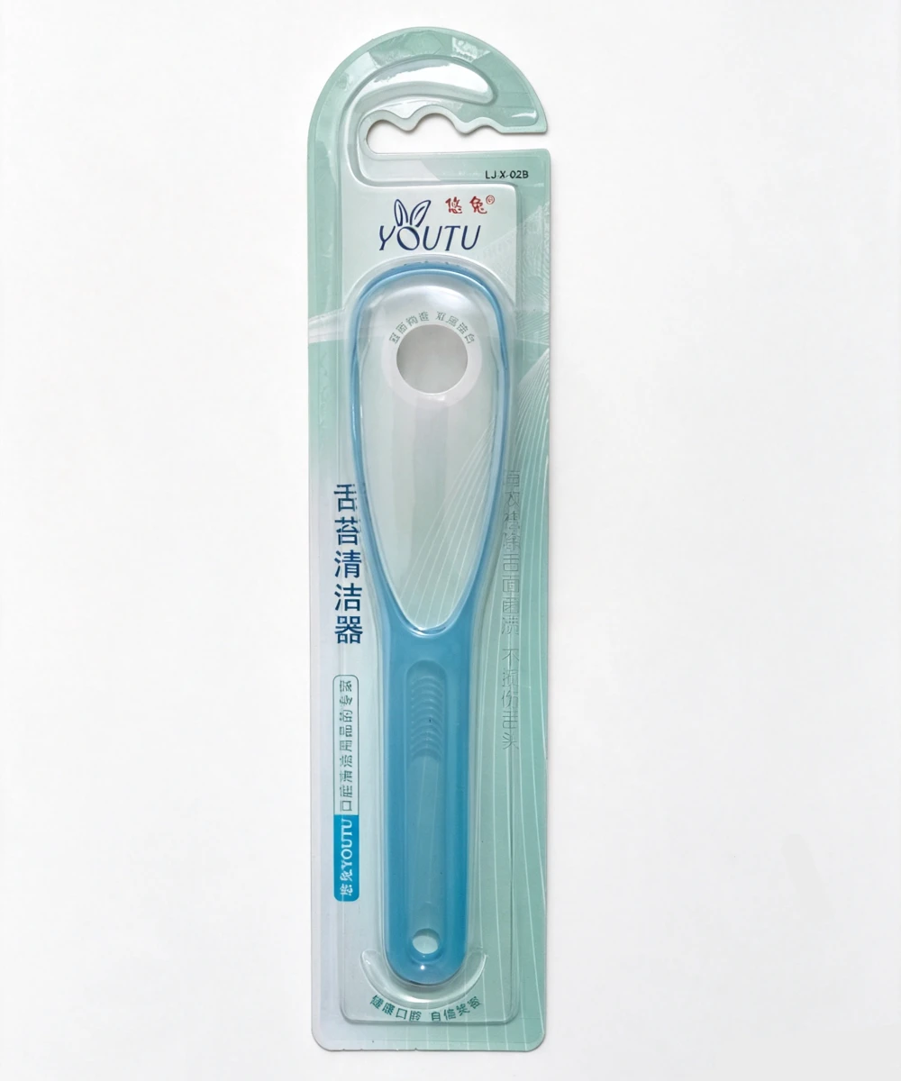 1 PCS Professional tongue scraper, adult tongue scraper, reusable cleaning, food grade oral hygiene care, cleaning oral tools