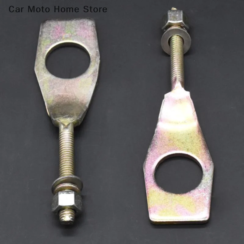 【DMO】1 زوج منظم ضيق سلسلة الدراجات النارية لـ DY100 GS125 WY125 ألف جنيه شداد سلسلة السحب الخلفي