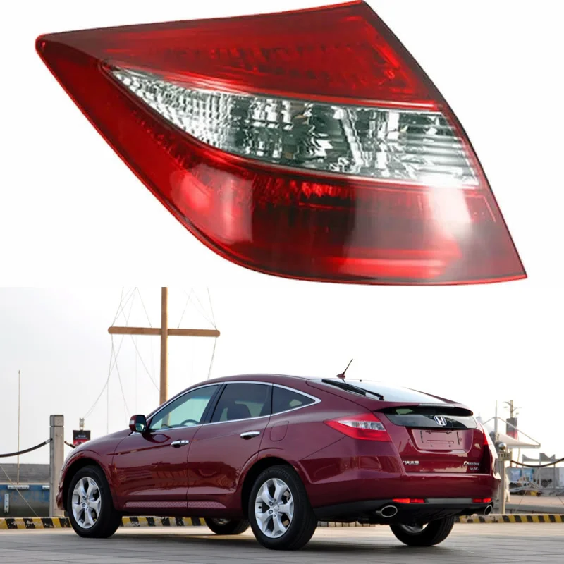 

For Honda Crosstour rear tail light half assembly 2011 2012 2013 Reversing light turn signal brake light cover tail lamp shell