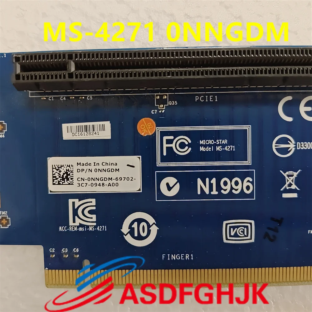 

Originale for per Dell X51 R2 PCIe piccolo bordo Plug-in scheda grafica MS-4271 0NNGDM NNGDM 100% test ok