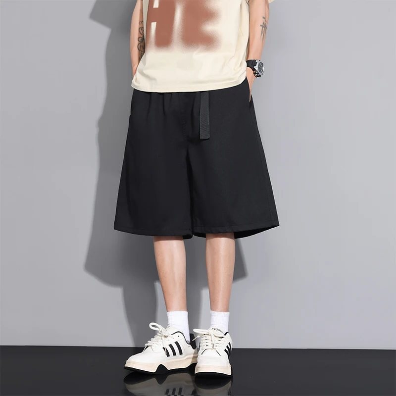 

Fashionable Loose Five Quarter Sports Shorts Outdoor High Elasticity Breathable Lightweight Quick Drying Sports Leisure Shorts