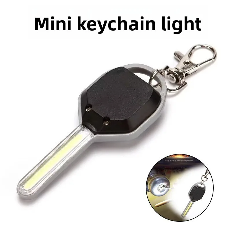 

Мини-портативный брелок: ультра-яркий фонарик для кемпинга на открытом воздухе, аварийного освещения, ночника и работы