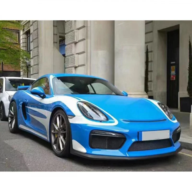 

Suitable for Porsche Old Model 987 Cayman/Boxster Modified GT4 Front Rear Bumper Kit