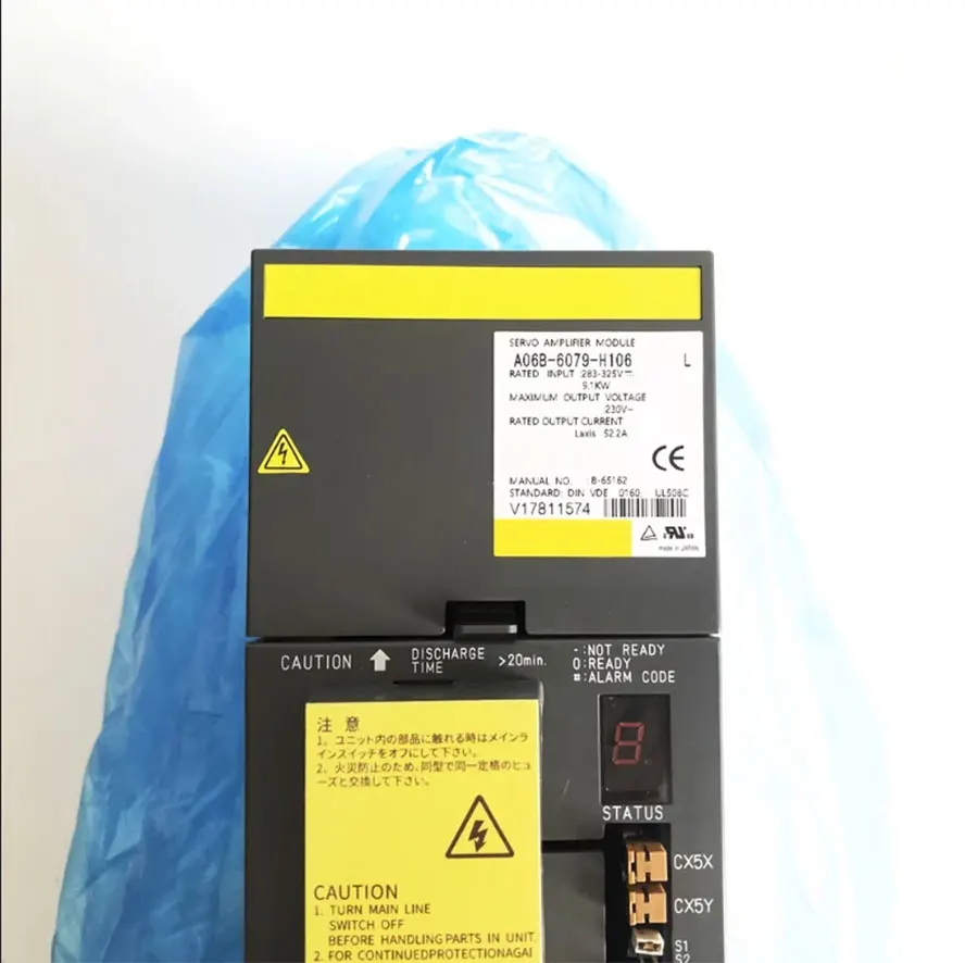 

Brand new A06B-6096-H106 A06B-6096-H106#RA A06B-6096-H105 A06B-6096-H104 One-year warranty