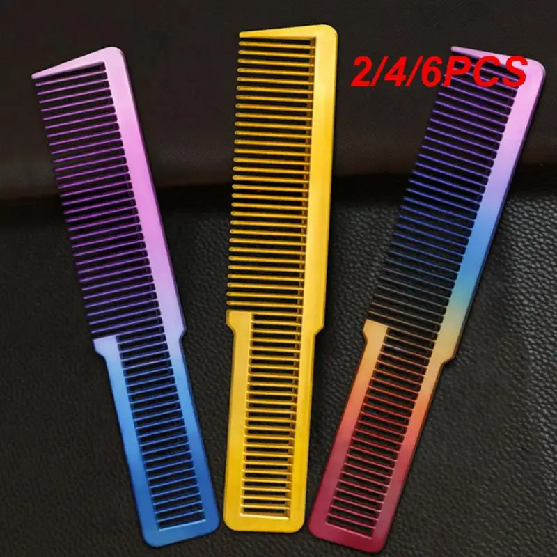 2/4/6PCS Anti-fade Hair Clipper Save Time Heat Resistant Styling Tools Not Easily Deformed Eliminate Static Electricity