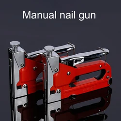 3 In 1 Stapler Nail Gun Staple Heavy Duty Furniture Tool For Wood Stainless Steel Metal Carpentry Hand Tool For Home/DIY