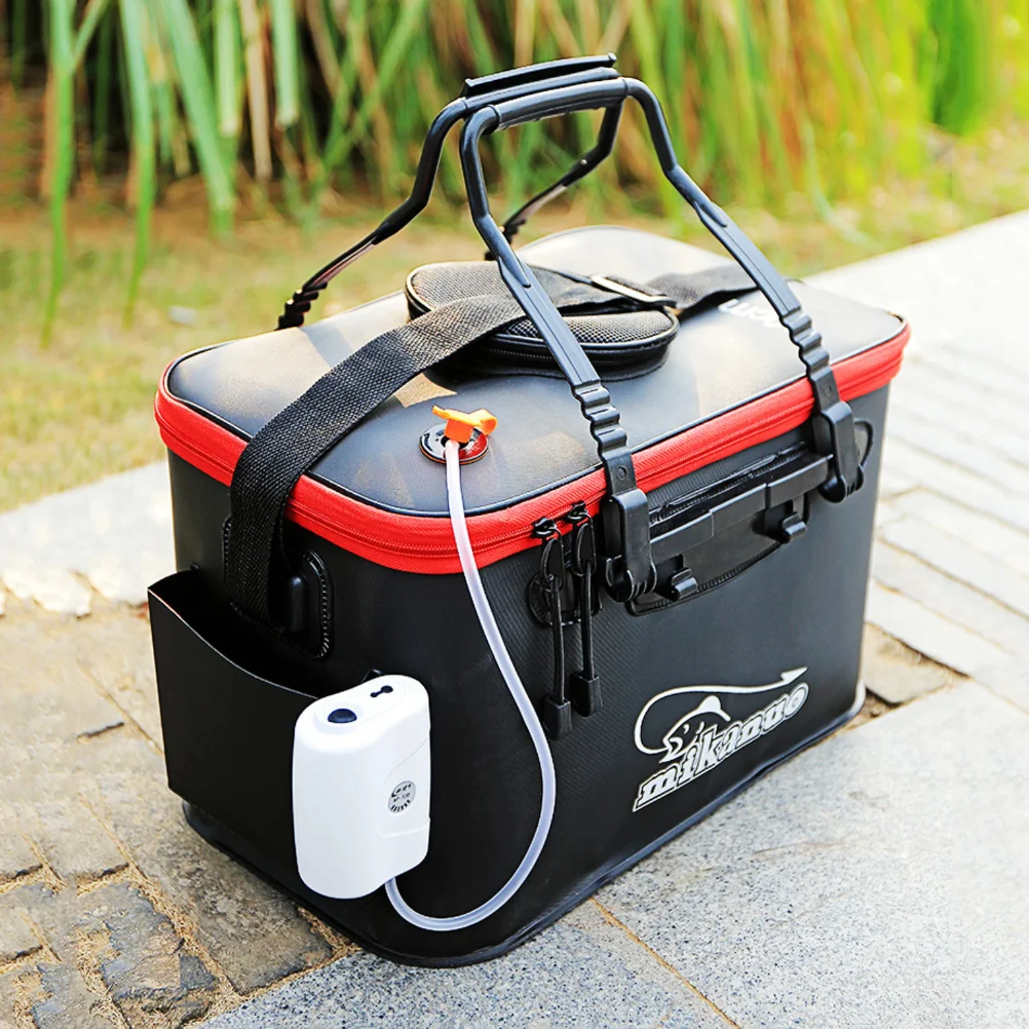 

40 Cm Collapsible Cooler Fishbox Bucket Fishing Water Container Outdoor Tank