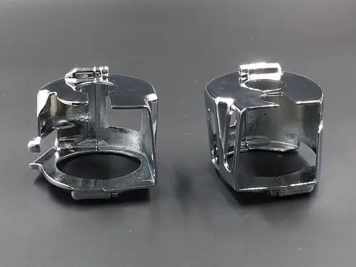 CHROME BILLET SWITCH HOUSING COVERS for Kawasaki Vulcan 2000 900 VN VN900 VN2000