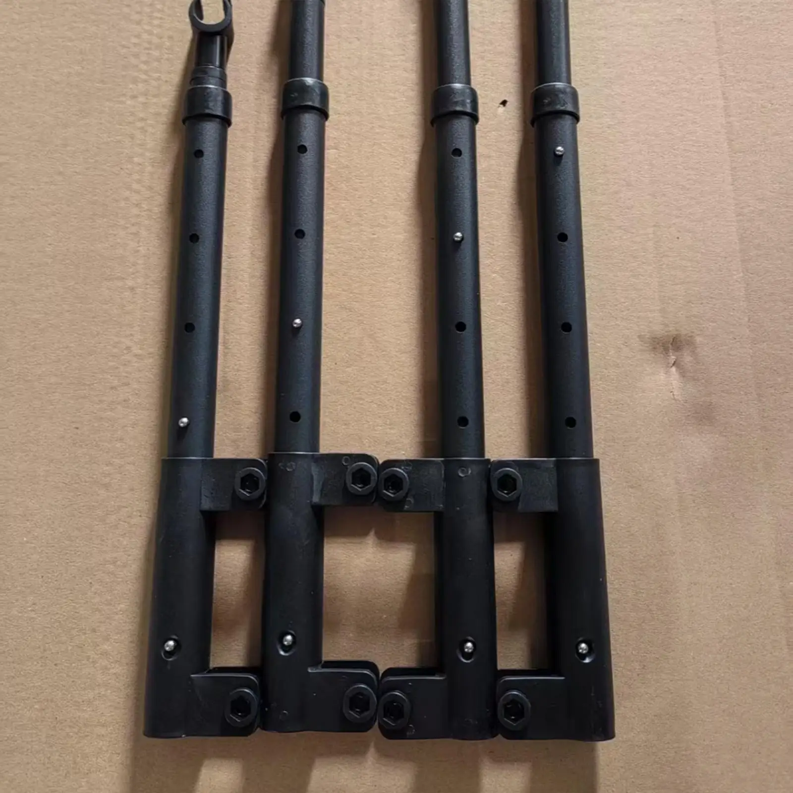 4Pcs Camping Cart Table Support Rod Replacement Multifunctional Adjustable Heightening Rods for Outdoor Garden Backpacking