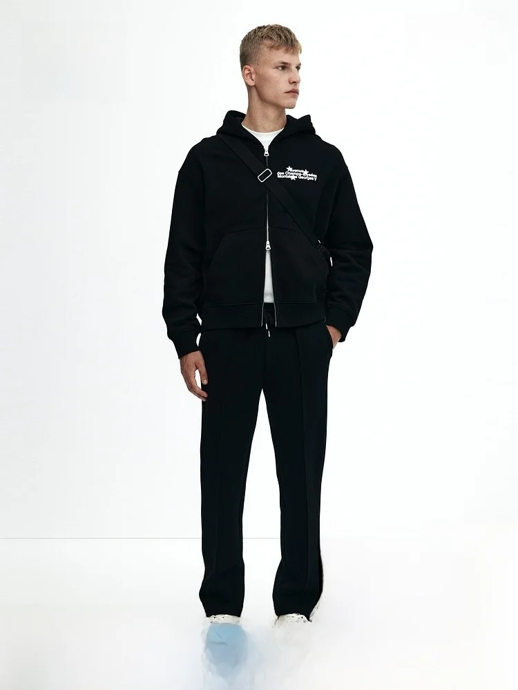 

Мужские брюки для бега H&M, стандартный крой, повседневные, прямые, для ежедневной носки, из комфортной ткани, без особых функций