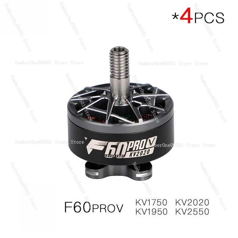 

Four F60PROV KV2020 FPV Long Endurance Competition Racing Motor