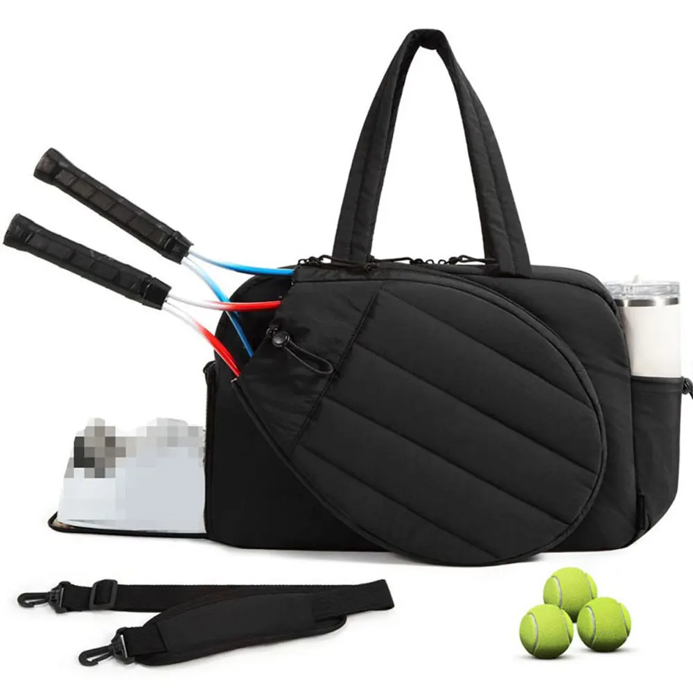 Tennis Badminton Rackets Bag Outdoor Pack Travel Sports Training Shoulder Pickle ball Paddle Handbag Waterproof with Shoes