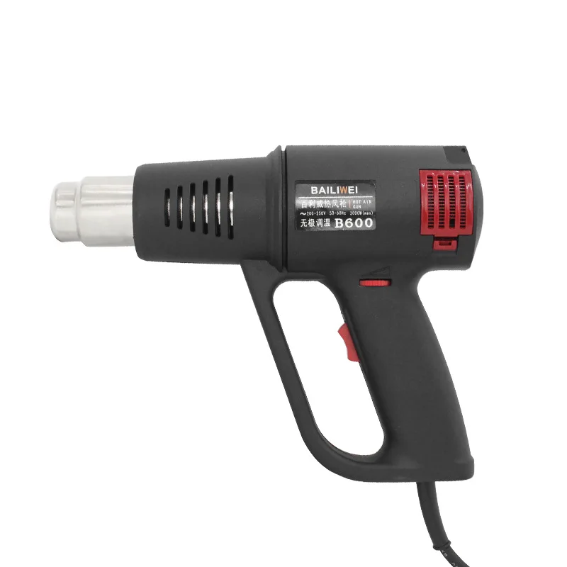 

Industrial grade 2000W high-power hot air gun, hand-held anti-scalding hand-baking gun, film plastic welding gun