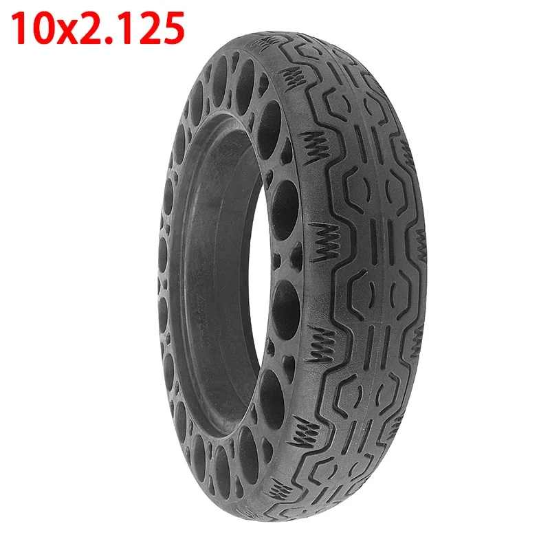 

10 Inch 10x2.125 Solid Rubber Honeycomb Tires for Xiaomi Mijia M365/Gotrax GXL V2 Ninebot G30 Max Non Slip Tyre Wheel Accessorie