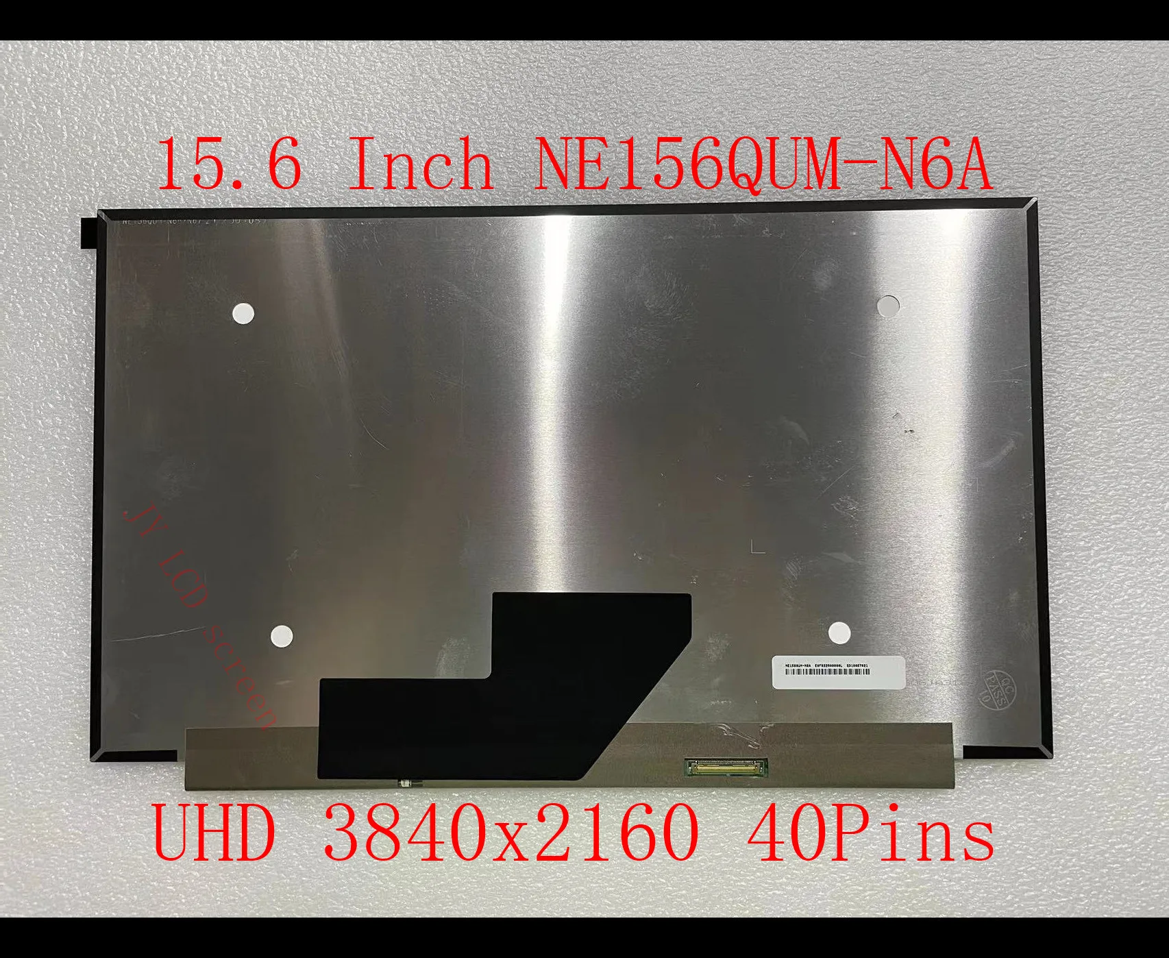 15.6 Inch Laptop Screen Panel NE156QUM N6A NE156QUM-N6A UHD 4K 3840x2160 LCD Matrix Display 40 Pins 60hz 100% Adobe RGB