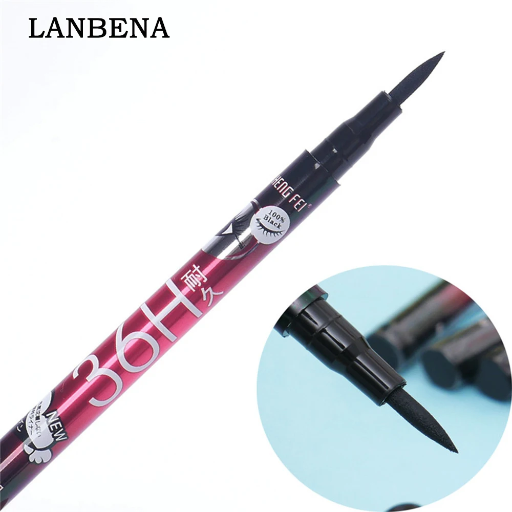 1 Piece Black 36 H Liquid Eyeliner Pencil Waterproof Long Lasting Eye Liner Pencil Smooth Comestic Makeup for Eyeshadow Dropship