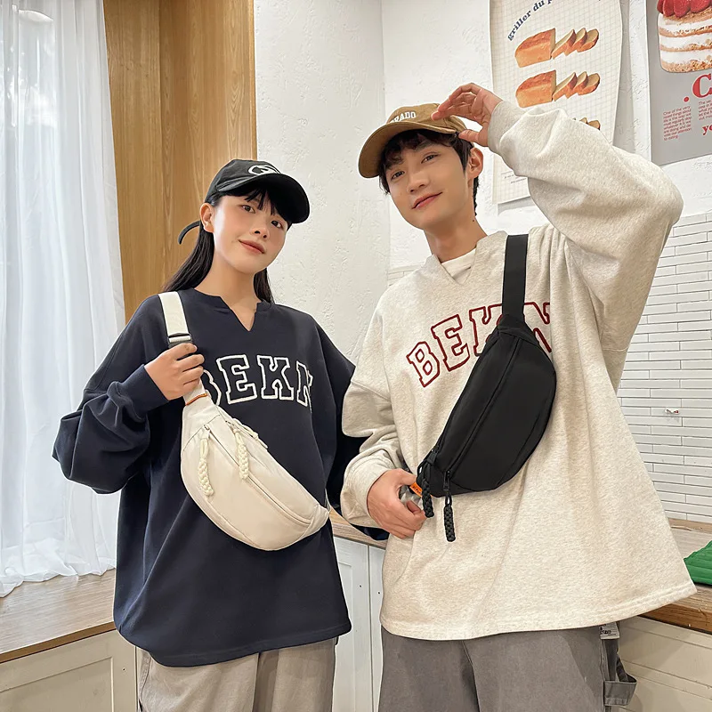 

Женская нагрудная сумка 2025 года — легкая поясная сумка с широким ремешком, спортивная поясная сумка через плечо на молнии для бега, путешествий, тренажерного зала