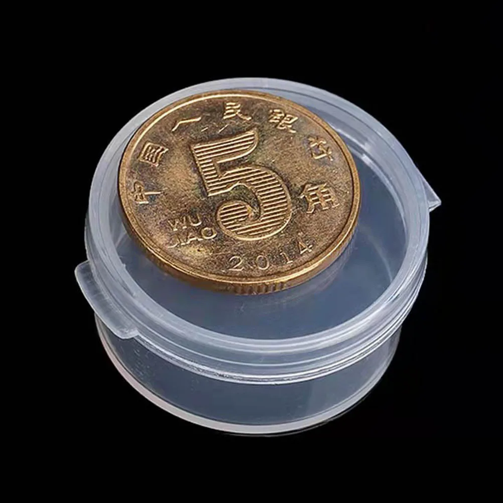 

25pcs Soil Sample Box Clear Plastic Storage Jar For Soil Moisture Observation Lab Research Small Round Organizing Container