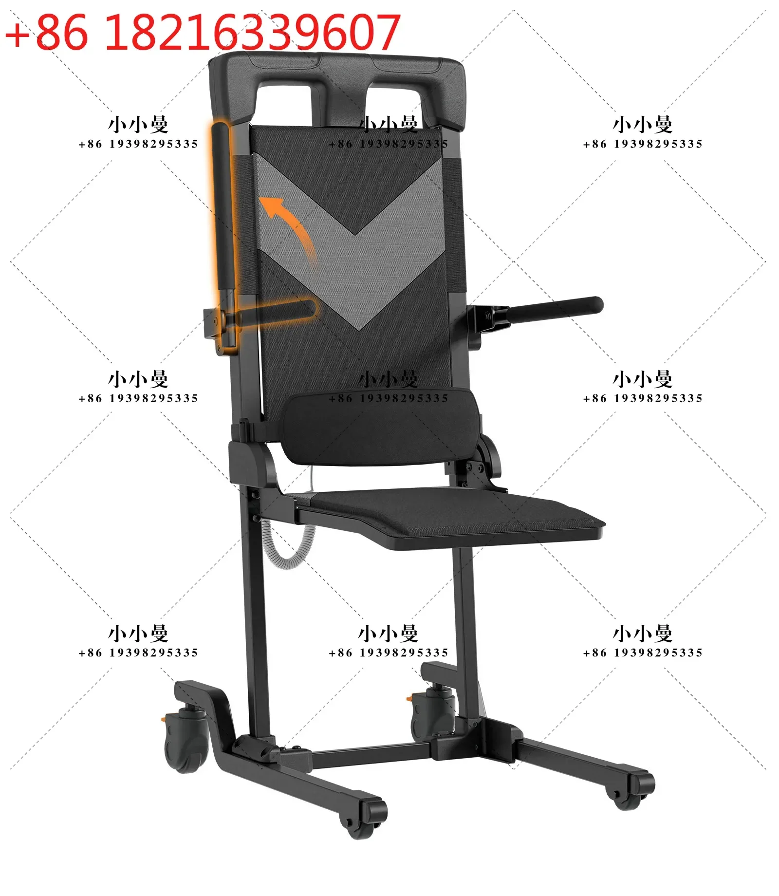 YAO Electric Folding Patient Lift Chair With Sling Lightweight Oxford Cloth Seat Transfer Aid OEM