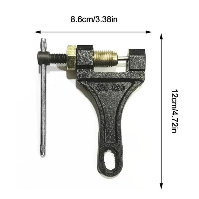 Motorcycle 420-530 Carbon Steel Chain Breaker Link Removal Splitter ATV MTB Road Cycling Dirt Pit Bike Chain Removal Tool view 5