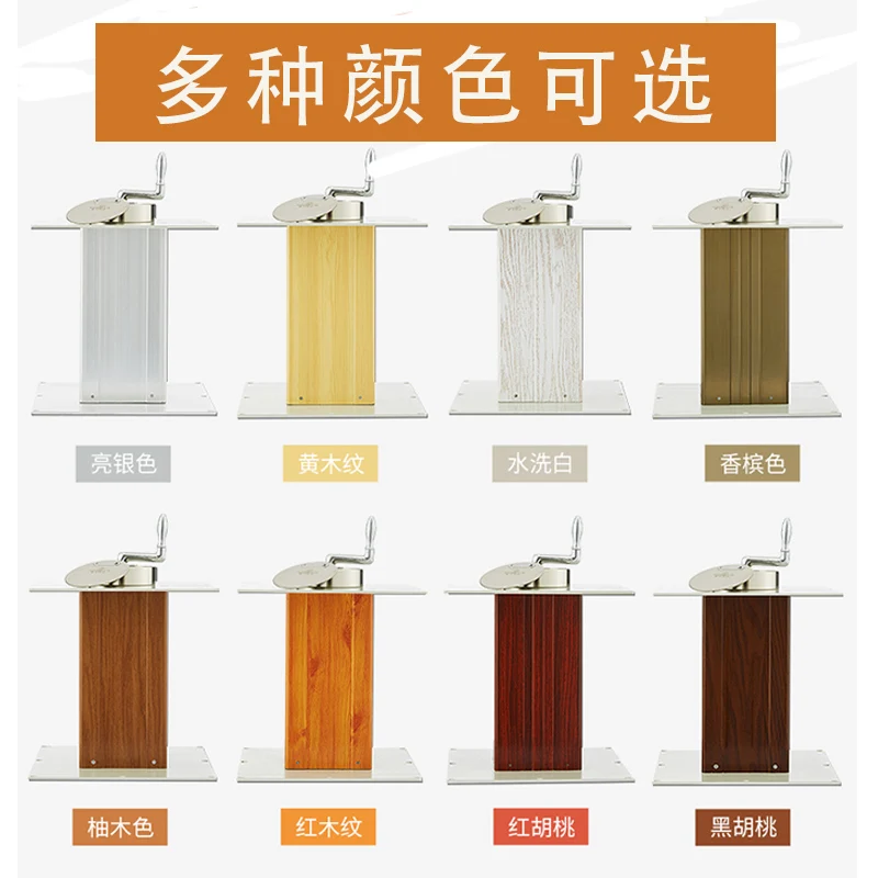 Factory Shop Tatami Lift Manual Large Aluminum Hand Lifting Table Tatami Lifter Stepping Rice Lifting Table