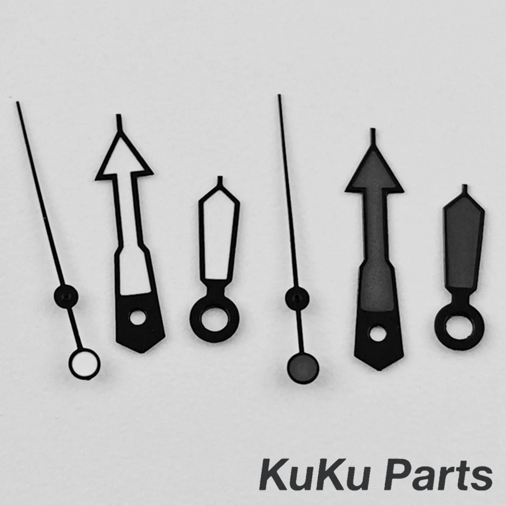 NH35 SKX Hands Green Red Silver Gold Blue Watch Hands For NH34 NH35 NH36 4R 7S Movement 007 009 Watches Pointers Green Luminous