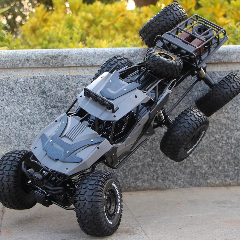 66cm Giant Size Alloy Rc Crawler 4 Wheel Drive Remote Control Off-Road Car 2.4ghz Anti-Collision Electric Hobby Racing Toy