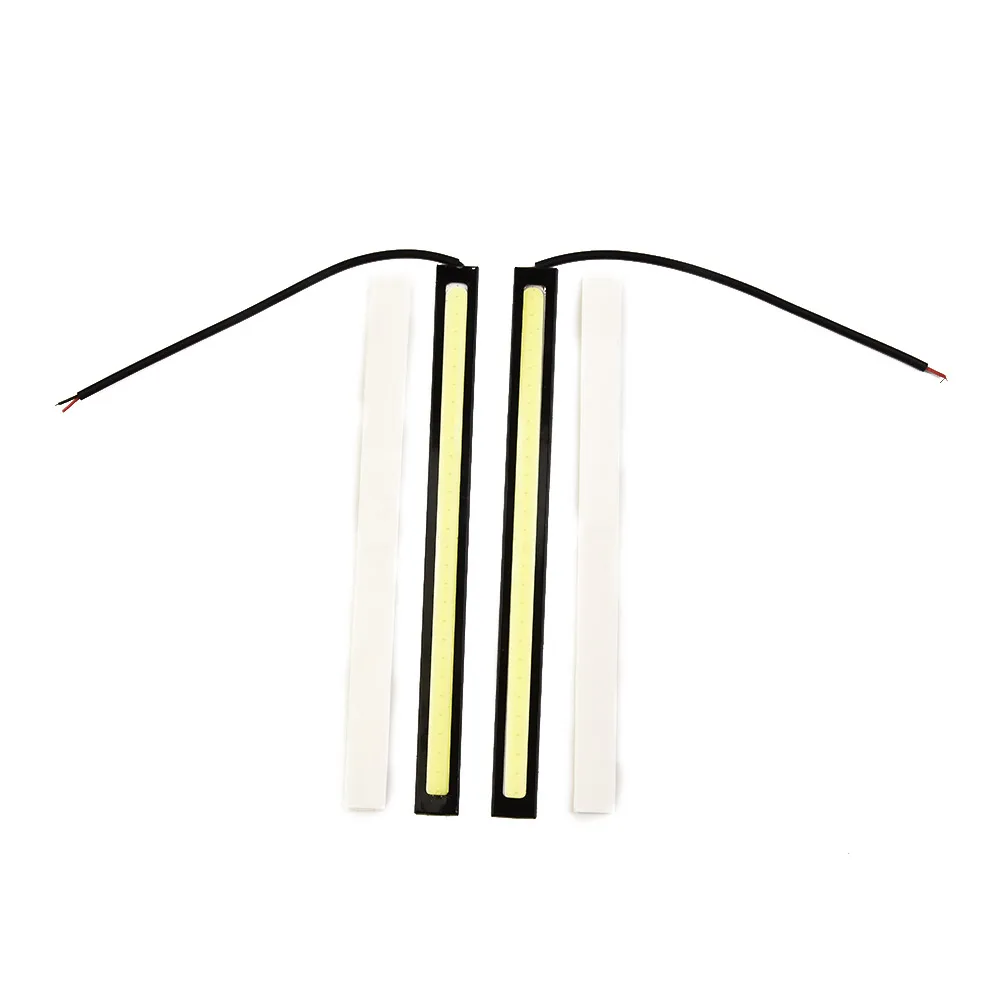 LED Cob Glühbirne DC 10-12V Drl Auto Styling Streifen wasserdichte Cob LED Arbeits licht ultra dünne und stilvolle Aussehen Scheinwerfer lampen