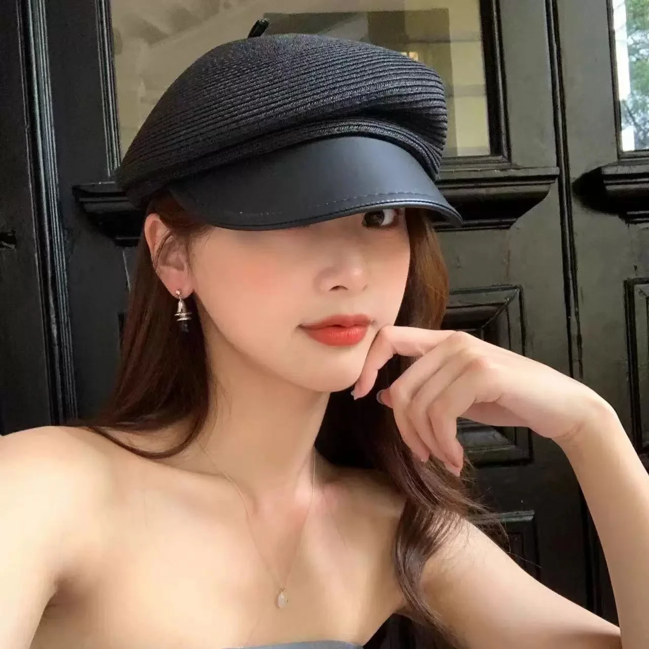 japanese-style-women’s-spring-straw-beret-a-chic-french-inspired-straw-hat-with-a-unique-trendy-newsboy-cut