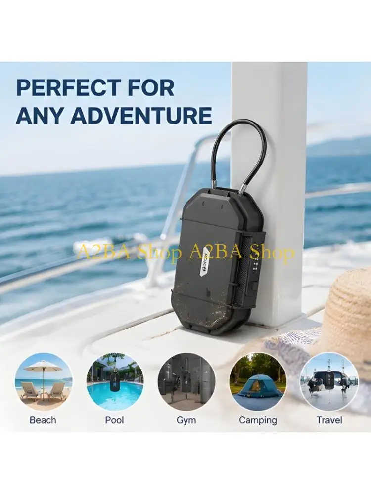 a2ba-beach-valuables-lock-box-with-combination-code-access-and-cable-hard-shell-storage-for-phone-cash-cards-pool-travel-gym