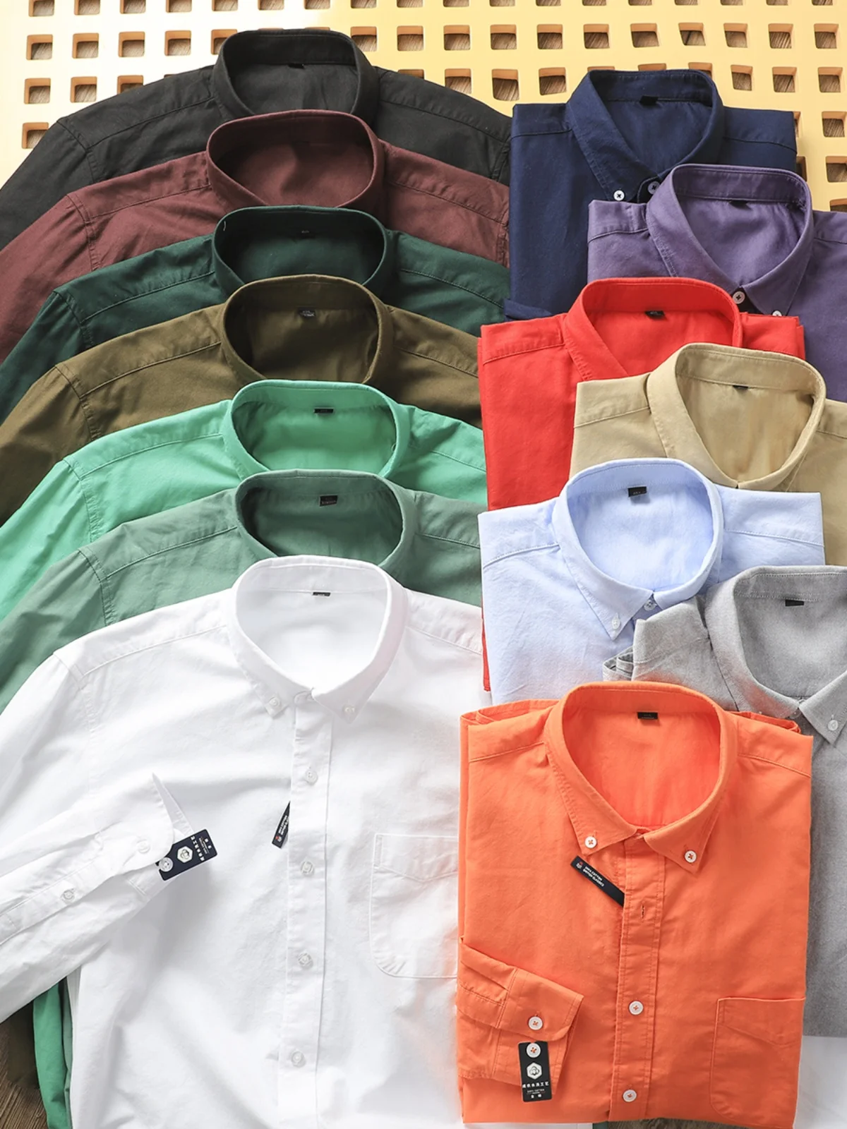 

Ткань Ox Long Sve irt Waed из чистого хлопка, повседневная мужская весенняя мода, повседневная одежда на пуговицах, свободная посадка