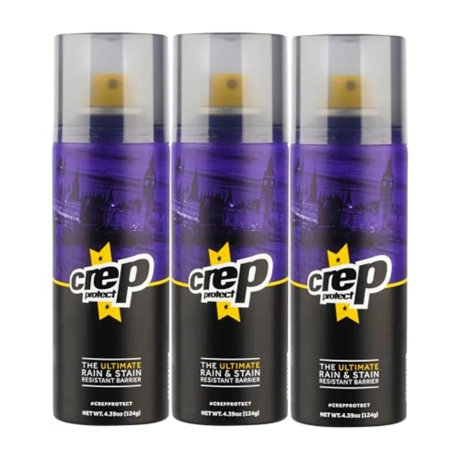 

Crep Protect Shoe Protector Spray - Rain and Stain Waterproof Nano Protection for Sneaker, Leather, Nubuck, Suede and Canvas Pa