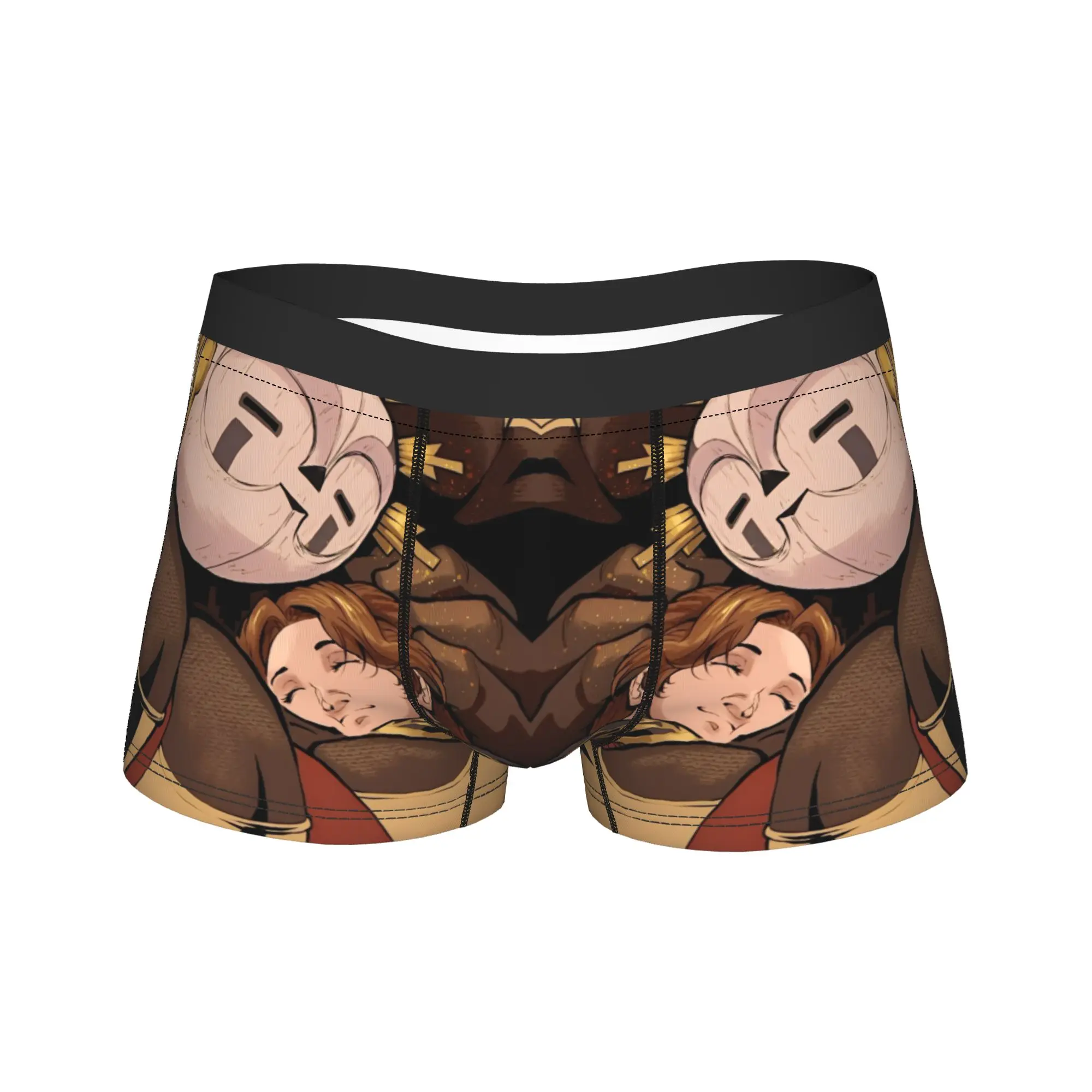 

Мужское нижнее белье Clair Obscur Expedition 33 Esquie, боксеры с принтом, шорты, трусы, мужские трусы со средней талией, большие размеры