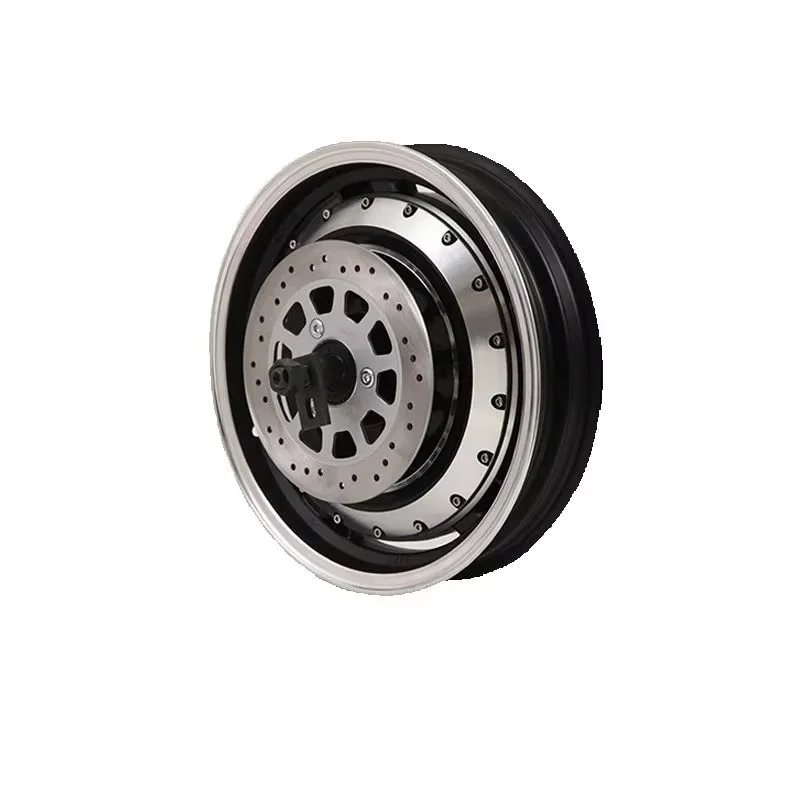 QSMOTOR 5000W 72V 14inch Electric Hub Motor Kits with Fardriver Controller ND72680