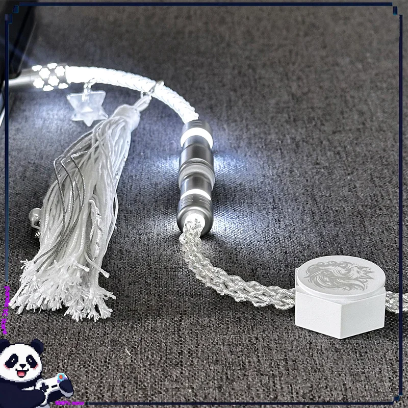 Single Crystal Copper Aviation Plug Wire Rgb Cold White Light 8k Magnetic Axis Mechanical Keyboard Wire Unknown Error D19