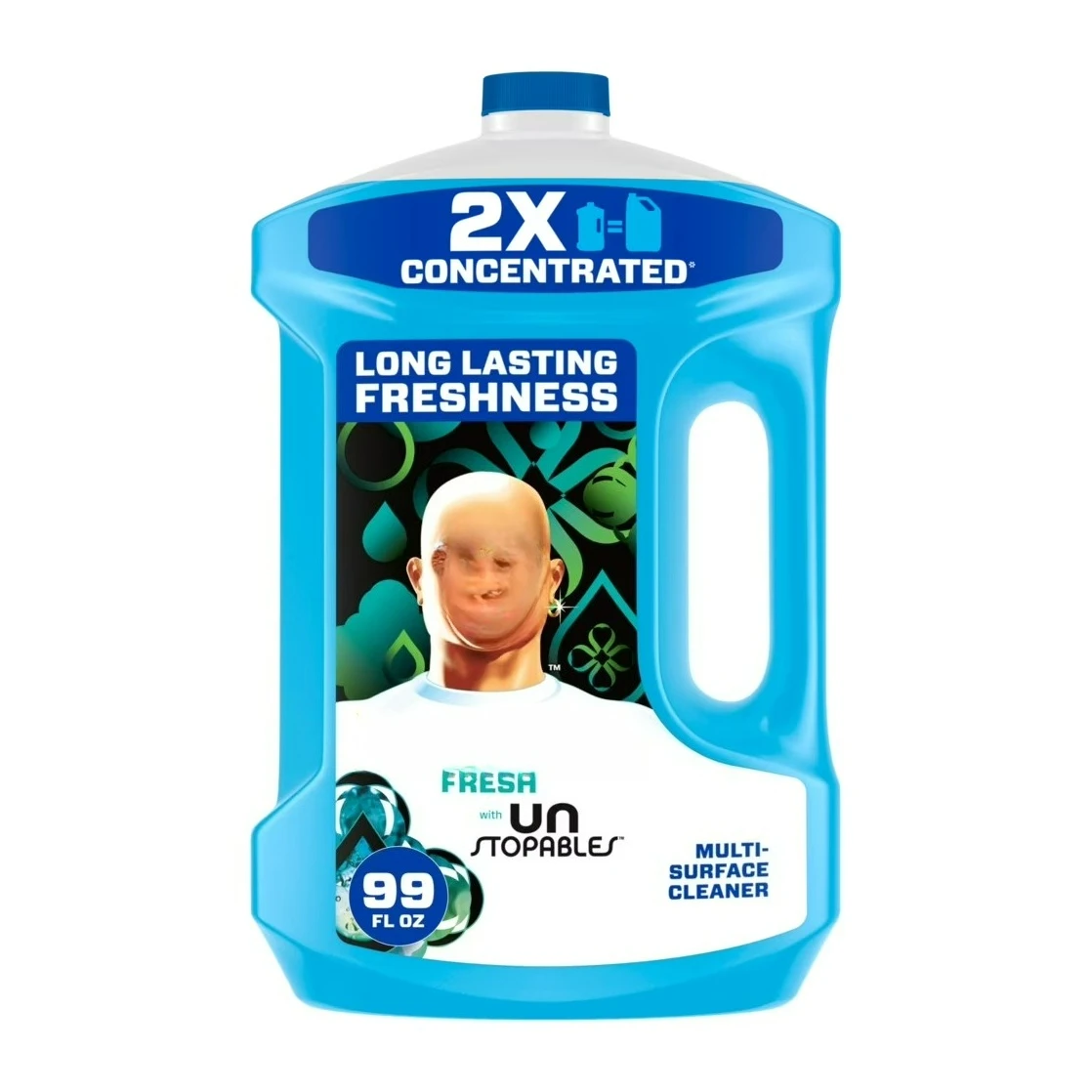 

Concentrated Floor Cleaner, All Purpose Cleaner, Mop Soap, Unstopables Fresh, 99 fl oz