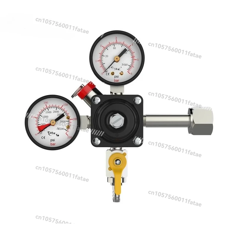 

Barrel Craft Wine Barrel Accessories Equipment Gas Cylinder Pressure Gauge First-class Pressure Reducing Valve