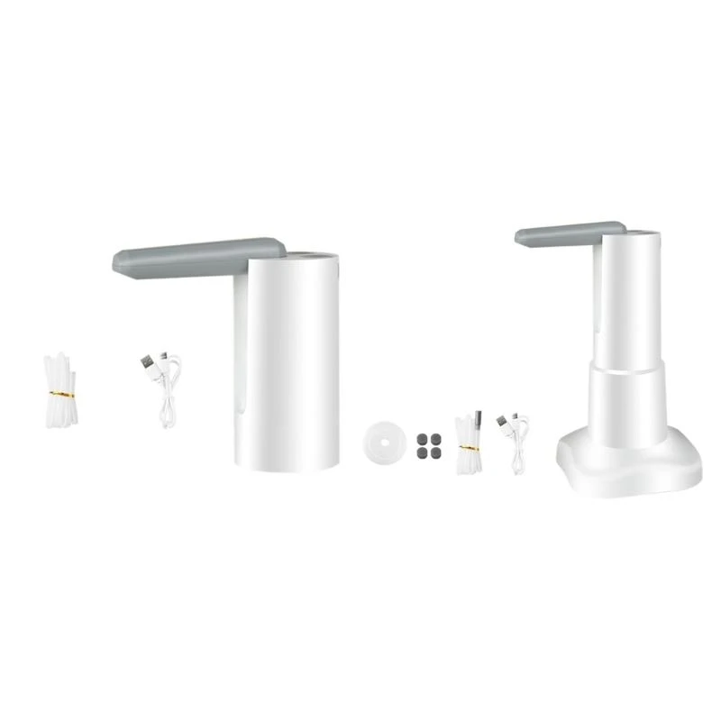 

L8RE Electric Portable Foldable Water Dispenser Drinking Water Tool Button Control Bottle Usb Rechargeable Barreled Tool