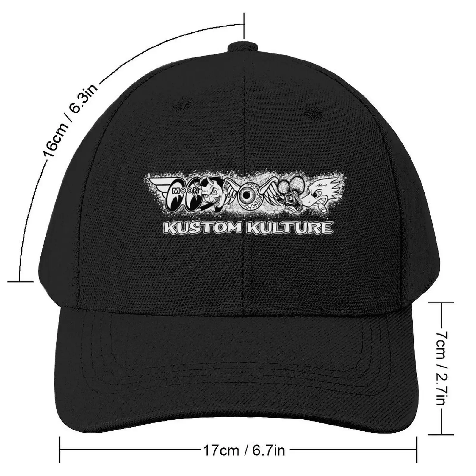 kustom kulture Baseball Cap western Hat Luxury Hat Men's Luxury Women's