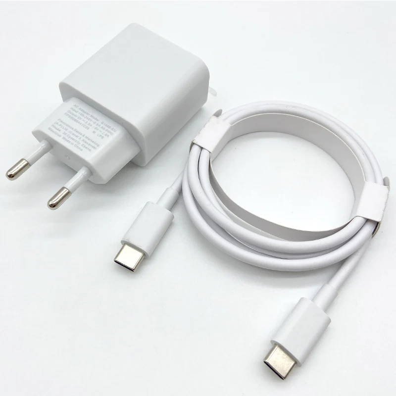 For Google 18W PD Fast Charger Original USB-C Power Travel Adapter USB Type C Cable For Google Pixel 8A 7A 6 7 Pro 6A 5A 5 4A